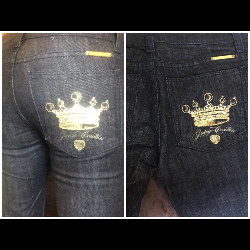 🌻JUICYCOUTURE Black Jeans - Picture 3 of 8